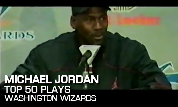 Подборка лучших моментов игры Майкла Джордана в составе "Washington Wizards".